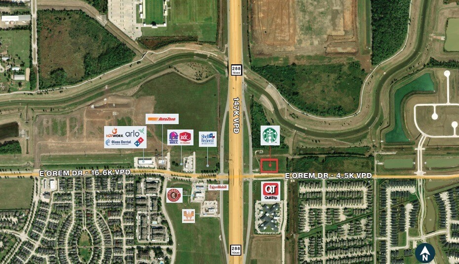 More Photos Of 2451 E Orem Dr, Houston Fast Food For Sale