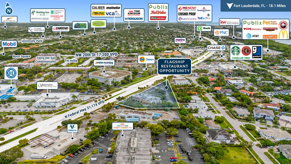 More Photos Of 1424-1450 N Federal Hwy, Boca Raton Restaurant For Sale