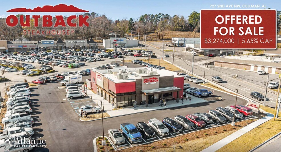 Primary Photo Of 727 2nd Ave NW, Cullman Restaurant For Sale