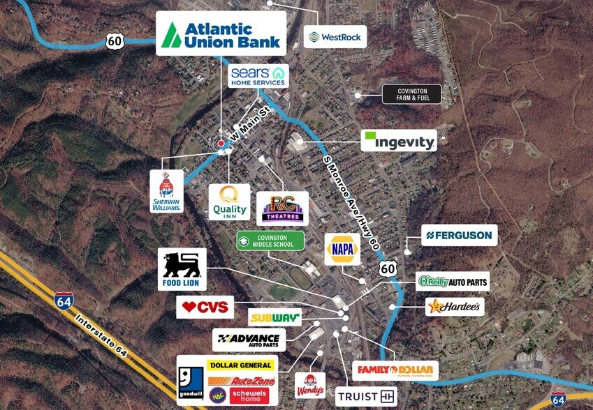More Photos Of 450 W Main St, Covington Bank For Sale
