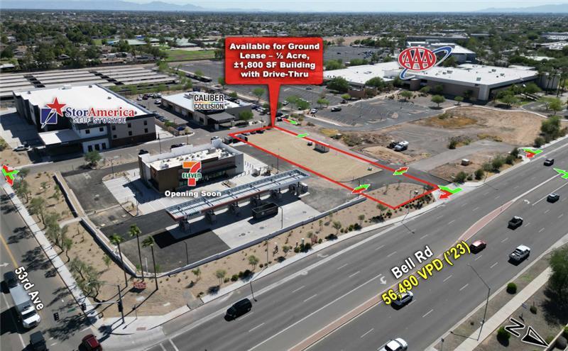 Primary Photo Of 5311 W Bell Rd, Glendale Land For Lease