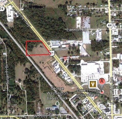 Primary Photo Of 12637 Airline Hwy, Gonzales Land For Sale