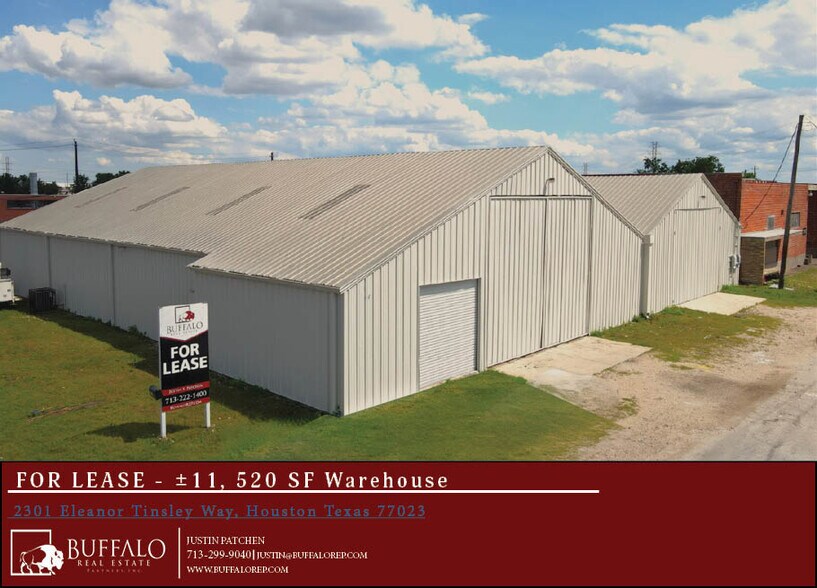 Primary Photo Of 2301 Eleanor Tinsley Way, Houston Warehouse For Lease