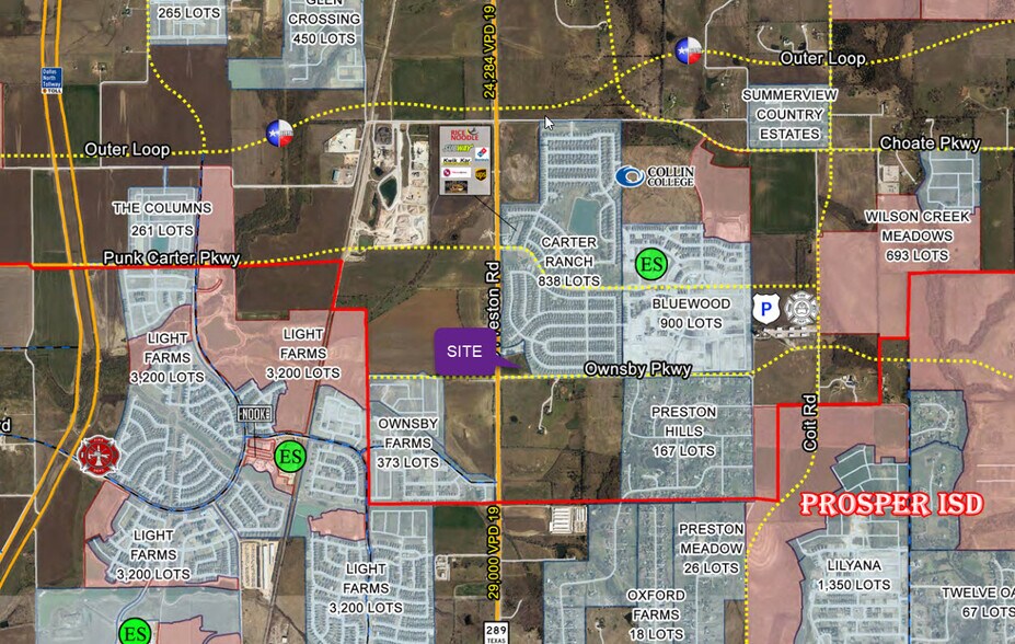 More Photos Of Preston & Ownsby Parkway @ County Road 83, Celina Land For Lease