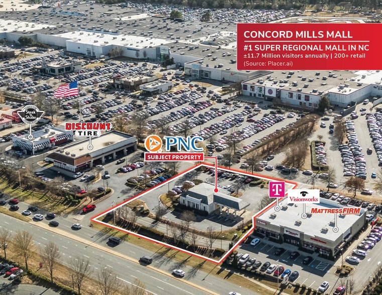 Primary Photo Of 8541 Concord Mills Blvd, Concord Bank For Sale