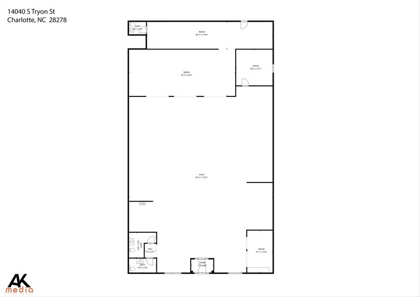 More Photos Of 14040 S Tryon St, Charlotte General Retail For Sale