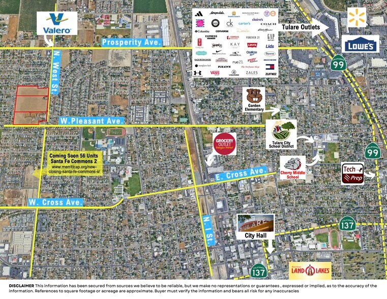 More Photos Of 789 N West St, Tulare Land For Sale