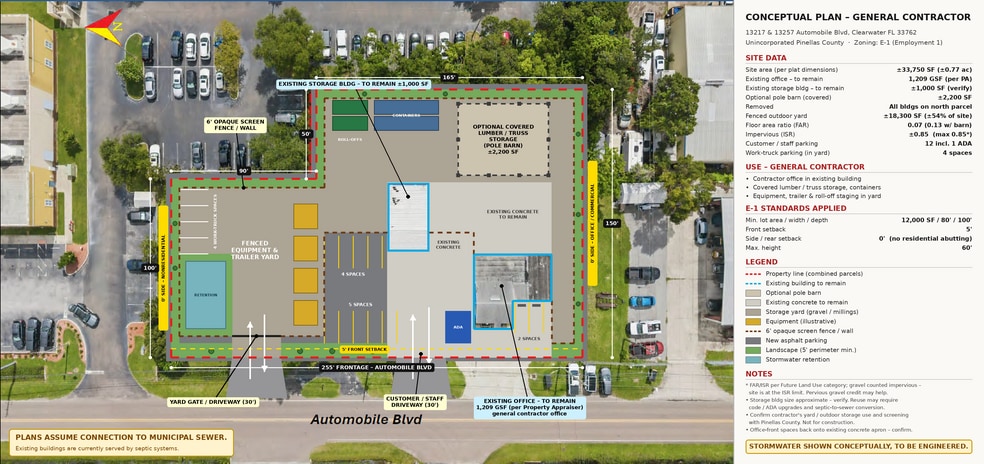 More Photos Of 13257 Automobile Blvd, Clearwater Warehouse For Sale