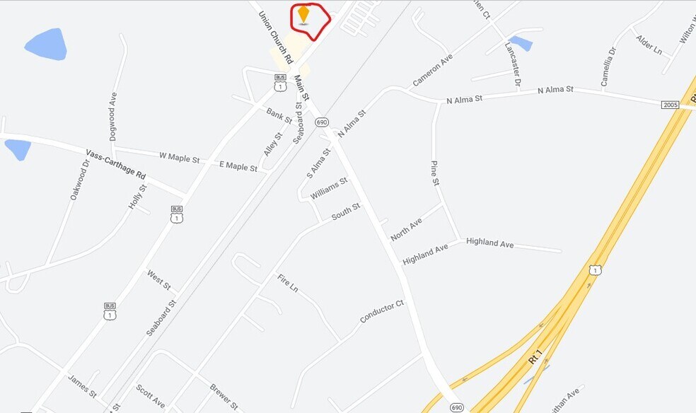 More Photos Of Highway 1 N, Vass Freestanding For Sale