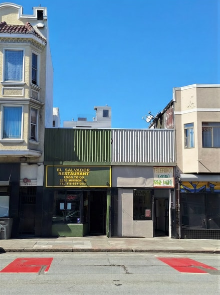 Primary Photo Of 2276 Mission St, San Francisco Storefront For Sale