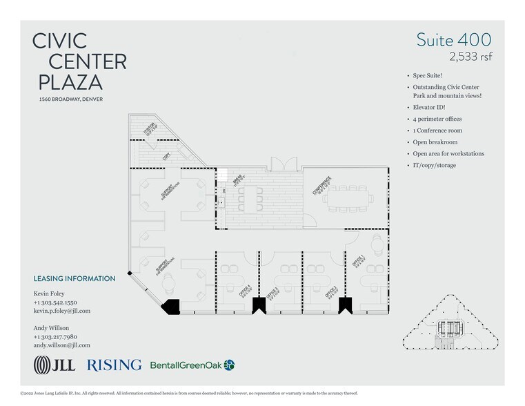 More Photos Of 1560 Broadway, Denver Coworking Space