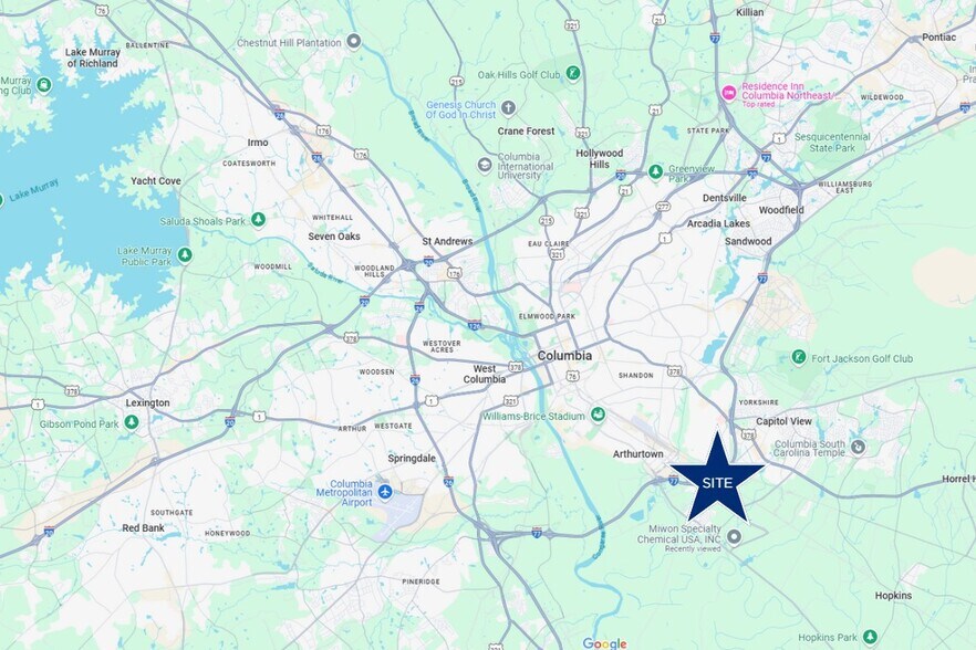 More Photos Of 2651 Shop Rd, Columbia Land For Lease