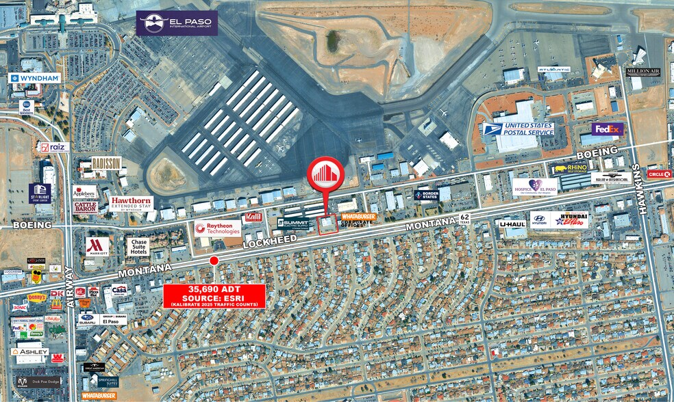More Photos Of 7717 Lockheed Dr, El Paso Office For Lease