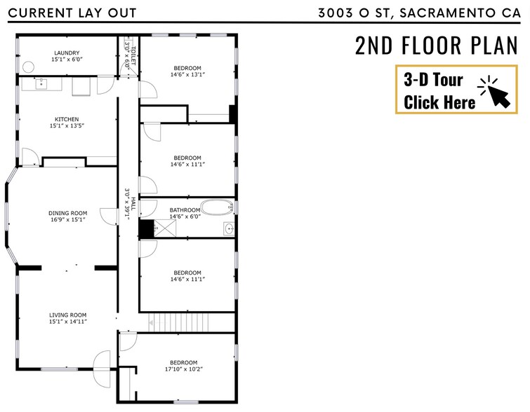 More Photos Of 3001-3003 O St, Sacramento Storefront Retail Residential For Sale