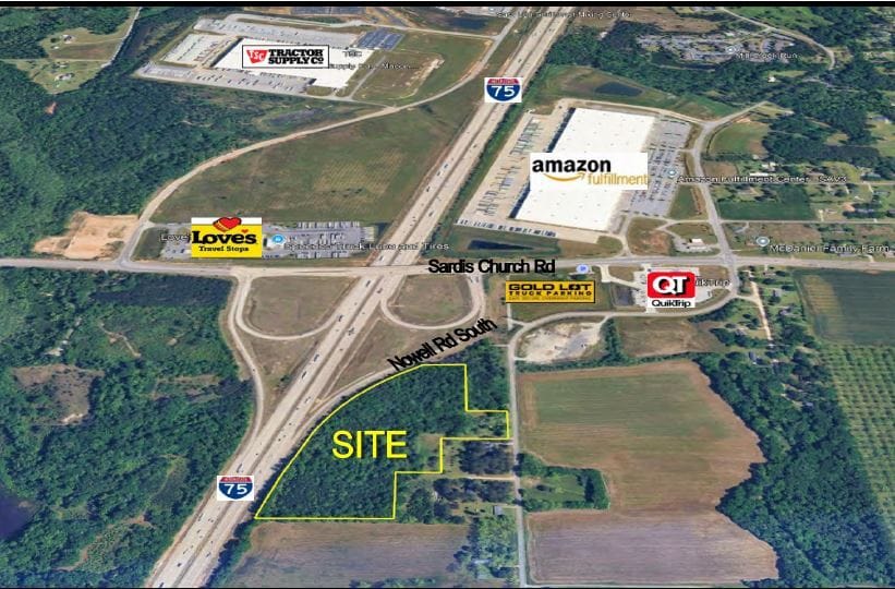 Primary Photo Of 7231 S Nowell Rd, Macon-Bibb Land For Sale
