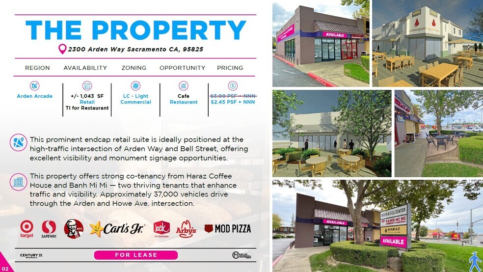 More Photos Of 2300-2304 Arden Way, Sacramento Unknown For Lease