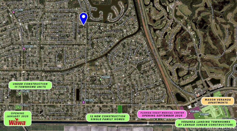 More Photos Of SW Darwin Blvd @ SW Paar Dr, Port Saint Lucie Land For Sale