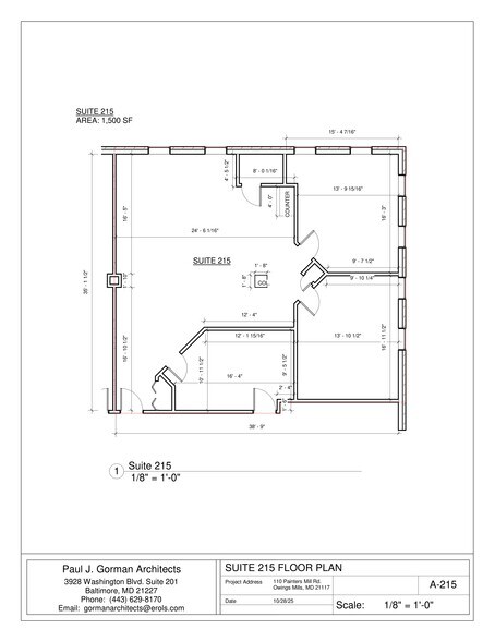 More Photos Of 110 Painters Mill Rd, Owings Mills Office For Lease