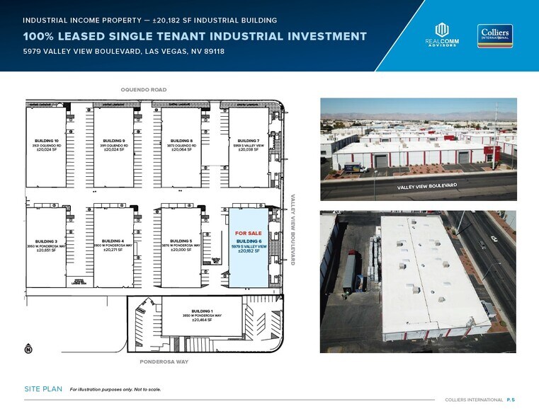 More Photos Of 5979 Valley View Blvd, Las Vegas Warehouse For Lease