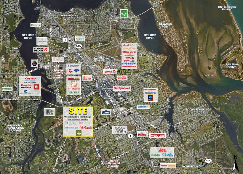 More Photos Of 3208-3598 SE Federal Hwy, Stuart General Retail For Lease