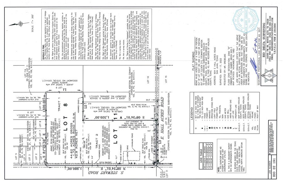 More Photos Of 42.90 Acs at NE Corner of S. Stewart & Hall Acres, San Juan Land For Sale