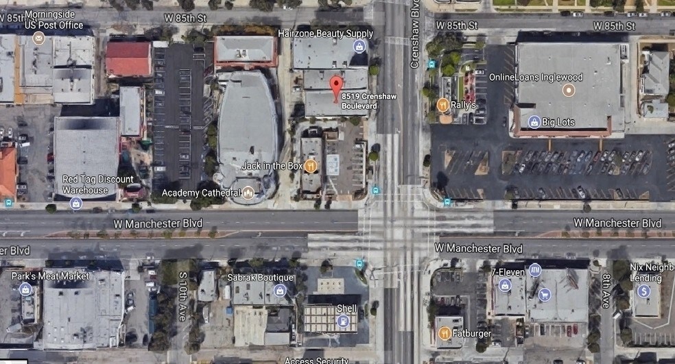 More Photos Of 8521 Crenshaw Blvd, Inglewood Storefront Retail Residential For Lease