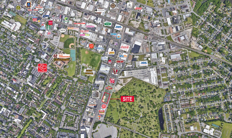 More Photos Of 1500 Monticello Ave, Norfolk Land For Lease