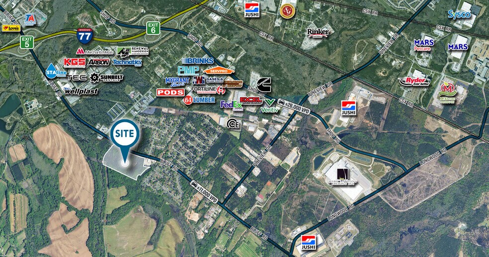 More Photos Of 4201 Bluff Rd, Columbia Unknown For Lease