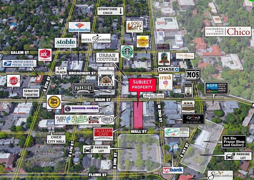 More Photos Of 225 Main St, Chico Storefront Retail Office For Sale