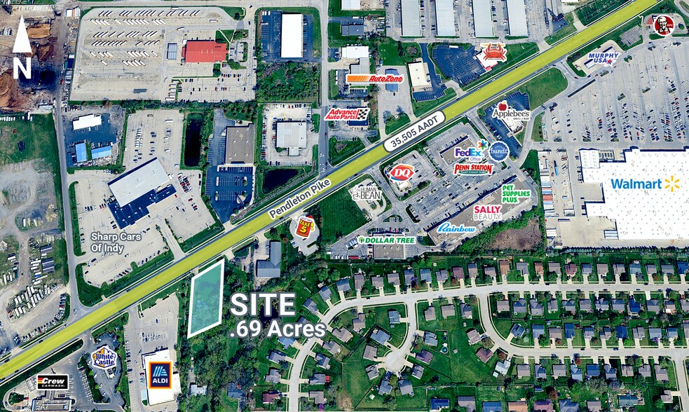 More Photos Of 10405 Pendleton Pike, Indianapolis Land For Sale
