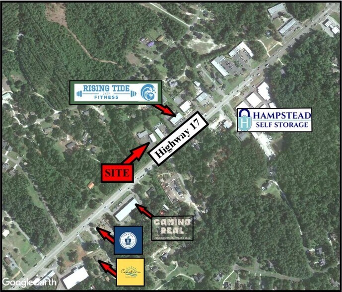 More Photos Of 16525 US Highway 17, Hampstead Freestanding For Lease