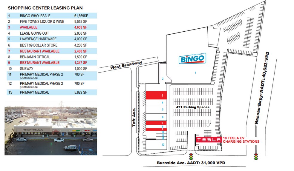 More Photos Of 603 Burnside Ave, Inwood Unknown For Lease