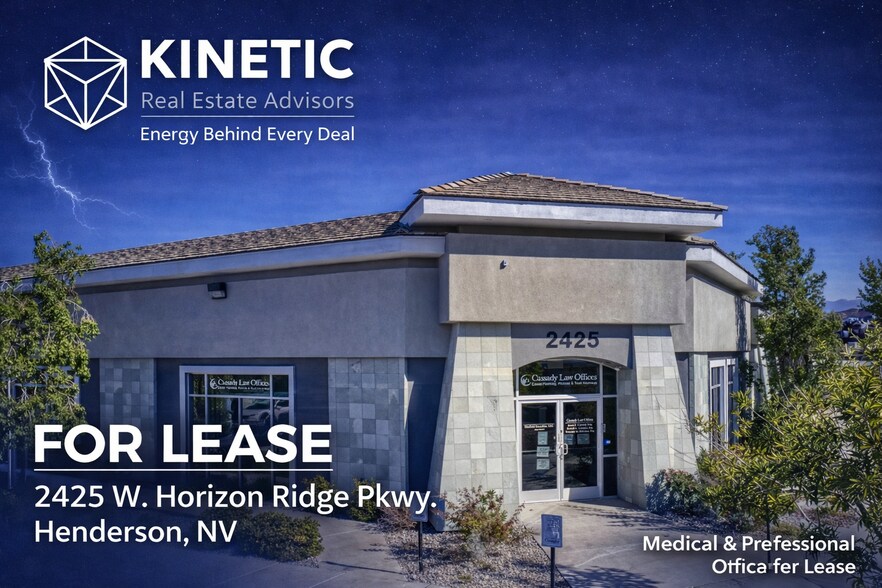 Primary Photo Of 2425 W Horizon Ridge Pky, Henderson Medical For Lease