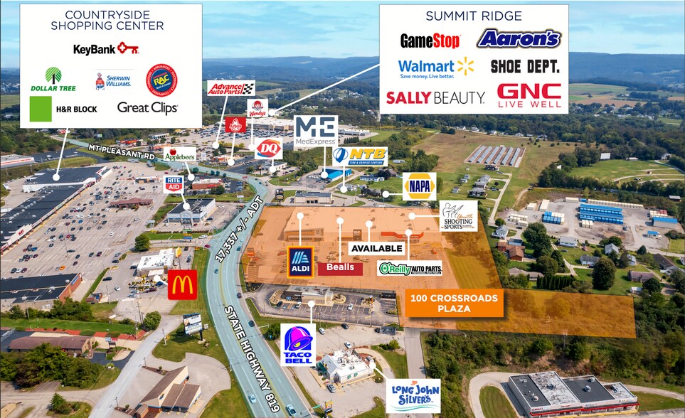 More Photos Of 100 Cross Roads Plz, Mount Pleasant Freestanding For Lease