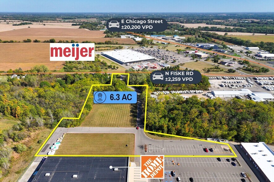 More Photos Of 835 E Chicago St, Coldwater Land For Sale