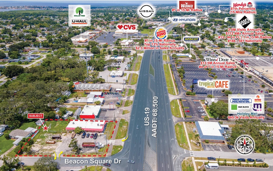 More Photos Of 3307 US Highway 19, Holiday Freestanding For Sale