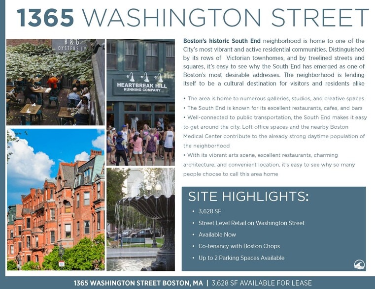 More Photos Of 1365 Washington St, Boston Storefront Retail Residential For Lease