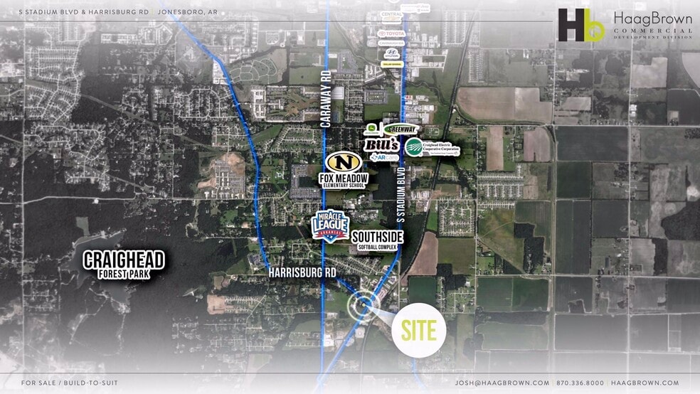 More Photos Of 5325 Stadium Blvd, Jonesboro Land For Sale