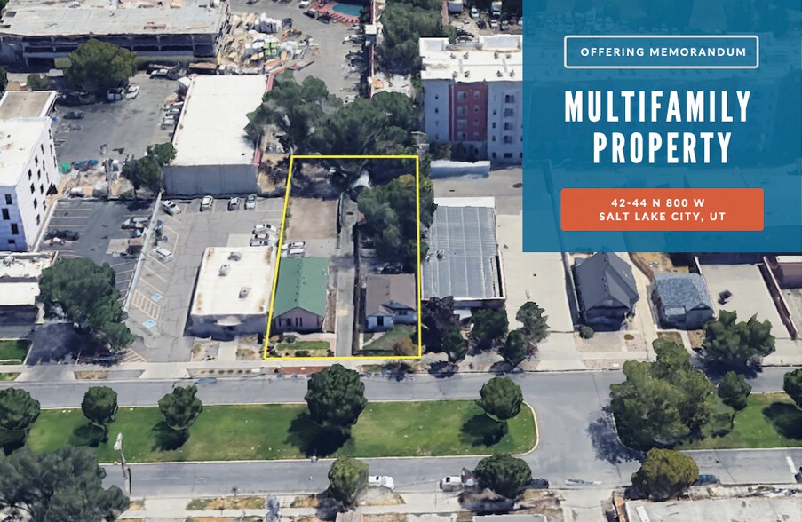Primary Photo Of 42 N 8th W, Salt Lake City Land For Sale