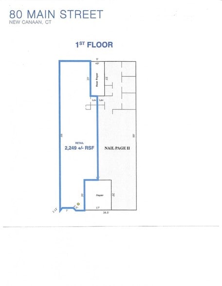 More Photos Of 80 Main St, New Canaan Storefront For Lease