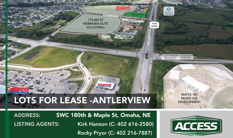 Primary Photo Of 180th & Maple, Elkhorn Land For Lease