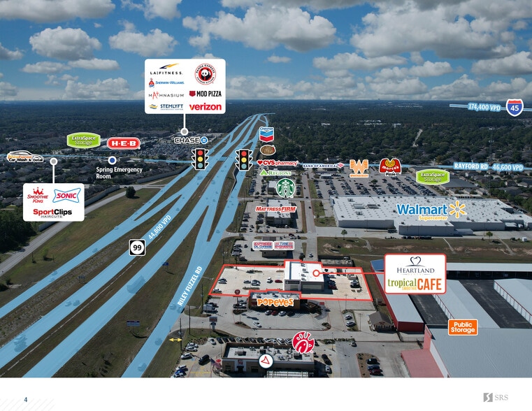 More Photos Of 3135 Riley Fuzzel Rd, Spring Storefront For Sale