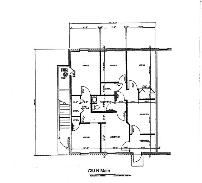 More Photos Of 710-802 N Main St, Crown Point Storefront Retail Office For Lease
