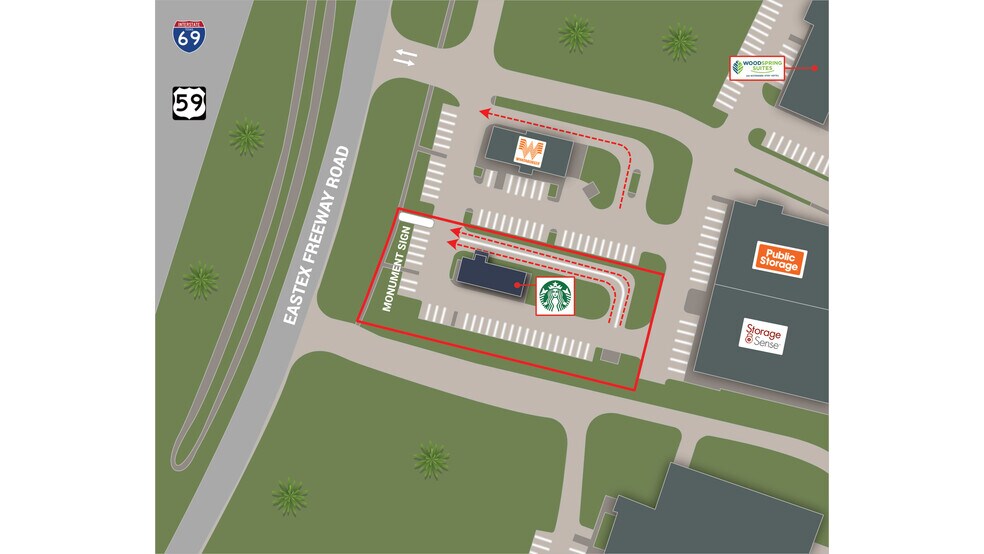 More Photos Of 18002 Highway 59, Humble Restaurant For Sale