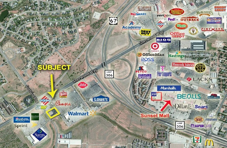 More Photos Of 5150 Southland Blvd, San Angelo Storefront For Lease
