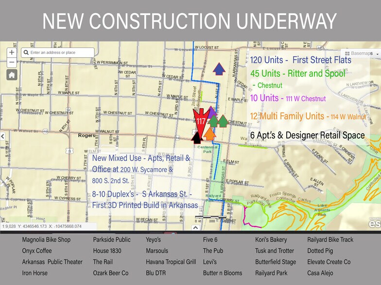 More Photos Of 117 W Walnut St, Rogers Restaurant For Sale