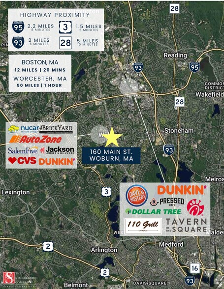 More Photos Of 164 Main St, Woburn Storefront Retail Residential For Lease