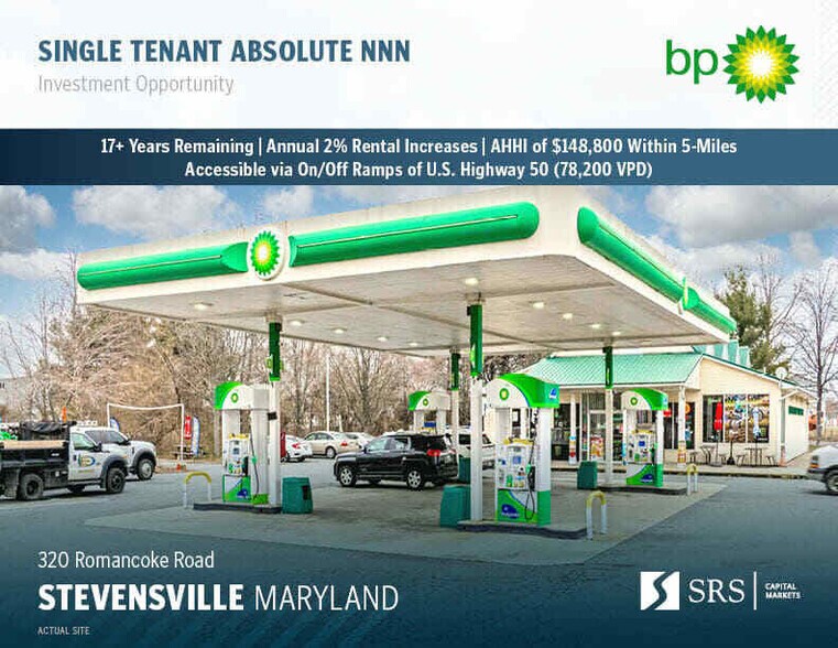 Primary Photo Of 320 Romancoke Rd, Stevensville Service Station For Sale