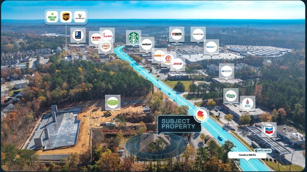 More Photos Of 2805 Hamilton Mill Rd, Buford Office For Sale