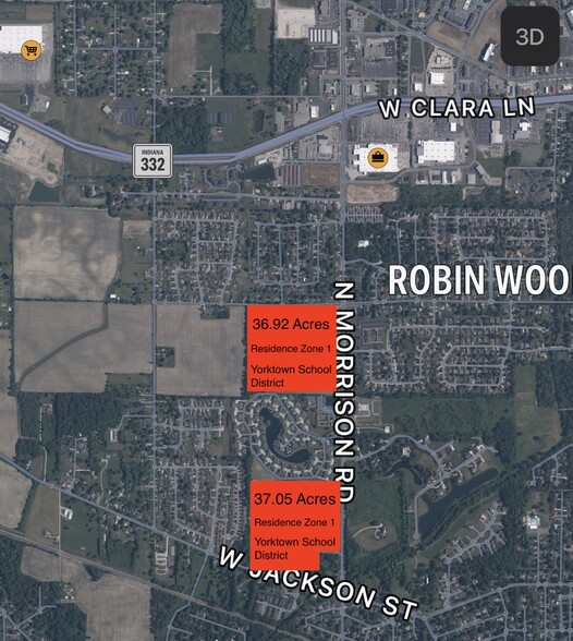 Primary Photo Of LAND W PETTY Rd, Muncie Land For Sale